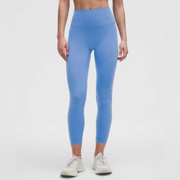 WUNDER TRAIN HR TIGHT 25” POCKETS - Pool Party POOL - Sz 12 - NWT Lululemon blue - Picture 1 of 10